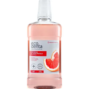 Ústní voda ECODENTA Osvěžující ústní voda s antibakteriálním účinkem, 500 ml