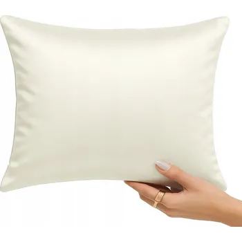 Povlečení POVLEČENÍ NA POLŠTÁŘ 50x70 ECRU SATÉN 100% BAVLNA