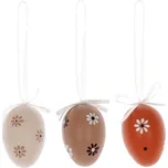 Autronic Vajíčka malovaná - plast, cena za balení (12 ks), sada 12 ks
