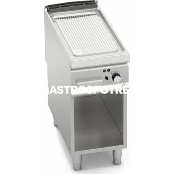 Kuchyňský gril Grilovací rýhovaná plotna Bertos SE9FR4MP/CPD