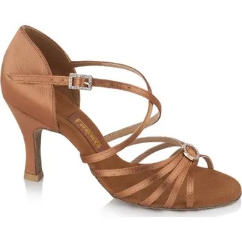 Dámské lodičky Dámské boty na latinu FREED LA Sophia tělový satén F2 - 23