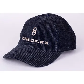 Kšiltovka ONE OF XX Cap 4 blue/kaki courduroy