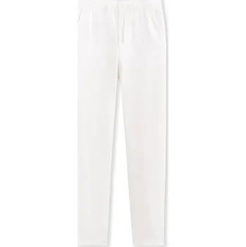 Pánské kalhoty Celio Lněné kalhoty Dolinus 1124635 Bílá 48/34