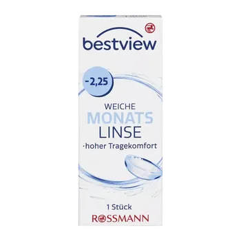 Kontaktní čočky Best View Měsíční kontaktní čočky -2,25