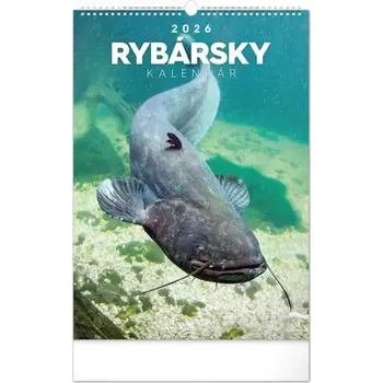 Kalendář NOTIQUE Nástenný kalendár Rybársky 2026 (PGN-35738-SK-L)