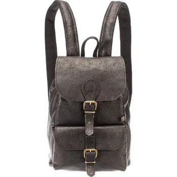 Městský batoh Kožený ručně šitý ručně šitý batoh KUBÁT |černý 7l| 21414 Tolar