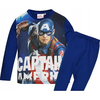 Chlapecké pyžamo AVENGERS PYŽAMO DĚTSKÉ BAVLNA DLOUHÝ RUKÁV VELIKOST 104
