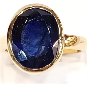 Prsten Stříbrný prsten se safírem PPE251