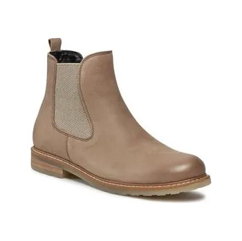 Dámské kozačky Kotníková obuv s elastickým prvkem Tamaris 1-25056-41 Hnědá 39