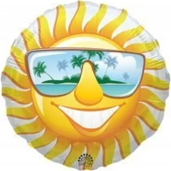 Balónek Fóliový balónek Slunce 18" (45 cm)
