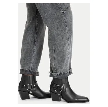 Dámské kozačky Polokozačky Badura EO-BONNIE-501-25 Černá 38