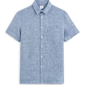Celio Lněná košile Damarlin 1123842 Modrá L