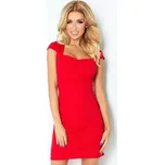 Dámské šaty NUMOCO 118-2 ČERVENÁ XL