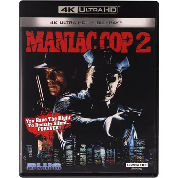 Blu-ray film Maniac Cop 2 Blu-ray disk