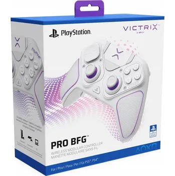 Gamepad Ovladač PDP Victrix Pro BFG PC PS4 PS5 Bílý