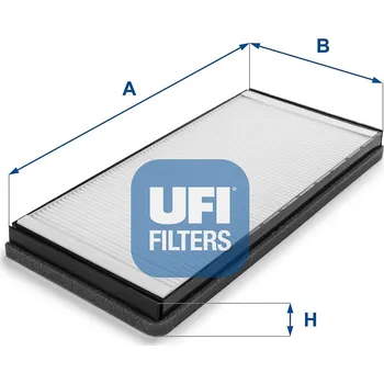 Klimatizace automobilu Filtr, vzduch v interiéru UFI 53.059.00