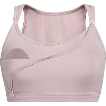 Těhotenská podprsenka Kojící podprsenka bez kostic Maya - kakao, bavlněná Velikost: L