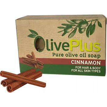 Mýdlo Řecké olivové mýdlo se skořicí Oliveplus 100g