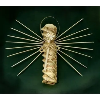 Vánoční dekorace Anděl na špici velký