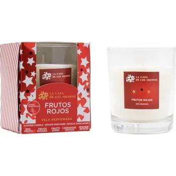 Svíčka Tradiční parafínová svíčka Červené ovoce La Casa de los Aromas 1 ks