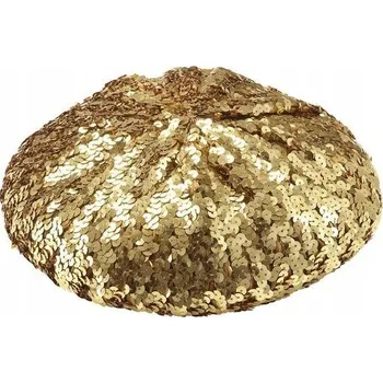 Čepice Cekínový Baret, pokrývka hlavy, Čepice, flitry