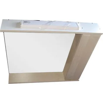 Zrcadlo BPS-koupelny Závěsné zrcadlo s osvětlením Euro FBR95Z