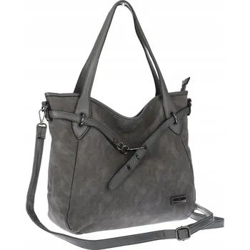 CHARRO kabelka eko kůže šedá