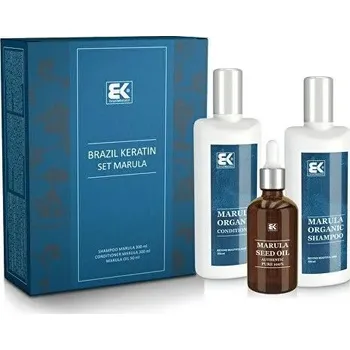 Kosmetická sada Brazil Keratin Marula s přírodním exotickým olejem dárková sada