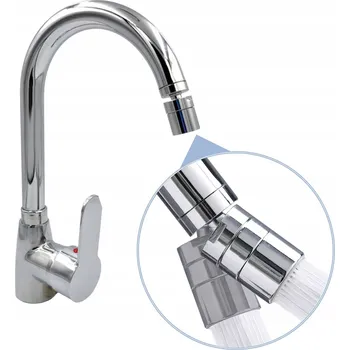 Vodovodní baterie Stojánková kuchyňská baterie Focus Sanitar Focus Sanitär stříbrná