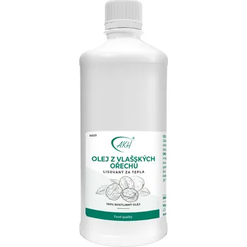 Přisada na vaření a pečení Aroma KH AKH OLEJ Z VLAŠSKÝCH OŘECHŮ 1000 ml Objem: 1000 ml