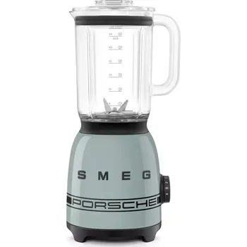 Lednice PORSCHE x SMEG Blender Mixér zelený (Mixér s ikonickými prvky Porsche.)