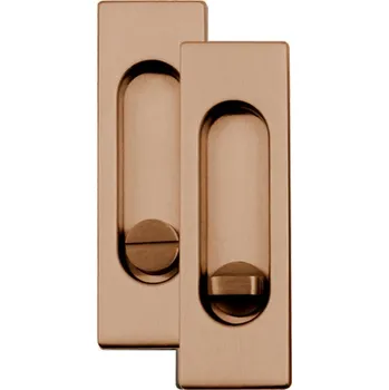 Nábytkové kování MP KOVÁNÍ FT - Mušle hranatá WC - 3663AC Povrch: CUM - Měď matná