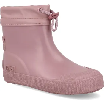 Chlapecké holínky Barefoot dětské holínky Koel - Blossom růžové Velikost: 24