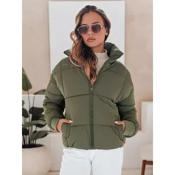 Dámská bunda DSTREET TY4946 ZELENÁ L