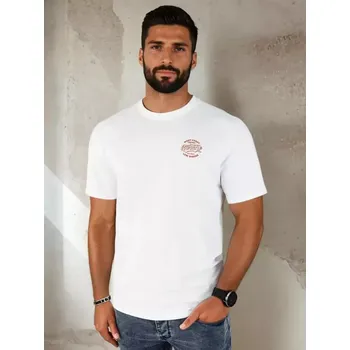 Pánské tričko Pánské triko DSTREET RX5415 BÍLÁ XL