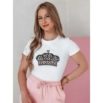 Dámské tričko Dámské triko DSTREET RY2878 BÍLÁ L/XL