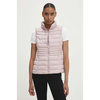 Dámská vesta Vesta Answear.LAB fialová barva at342..fkk 48X, vel. S