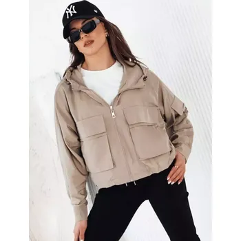 Dámská bunda DSTREET BUNOL TY4253 BÉŽOVÁ S