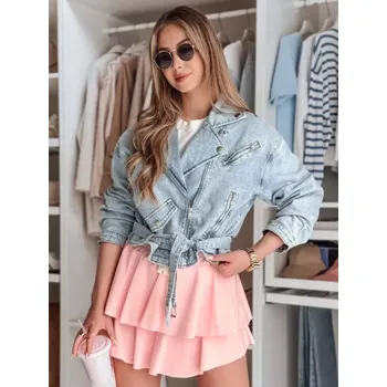 Dámská bunda DSTREET RAMMATR MODRÁ XS