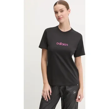 Bavlněné tričko adidas Camo černá barva, JN1401 99X, vel. XS