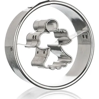 Vykrajovátko VETRO PLUS Vykrajovátko kolečko hladké s andělem CULINARIA, 4x1,6 cm