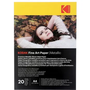 Papír pro tiskárny Papír Kodak 722 Fine Art Metallic 21 x 30 cm, 240 g/m², 20 listů