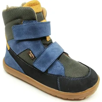 Dívčí obuv Froddo UP Barefoot zimní boty s membránou G3160252-3 Denim EUR 26