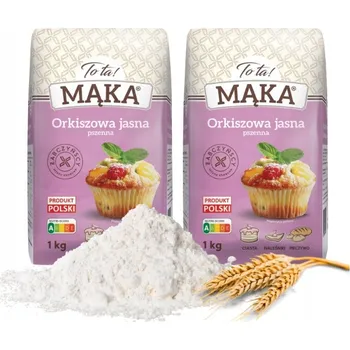 Mouka ToTa! ŠPALDOVÁ MOUKA SVĚTLÁ TYP 650 1 KG NA CHLÉB