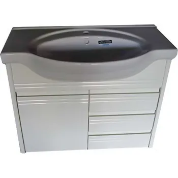 Koupelnový nábytek BPS-koupelny Set koupelnové skříňky a umyvadla Euro S870 - Poškozeno