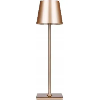 Lampička Stolní lampa Solio LED 4000K akumulátor zlatá