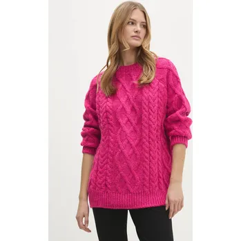 Dámský svetr Svetr Answear.LAB dámský, růžová barva, hřejivý 30060.tos 42X, vel. S/M