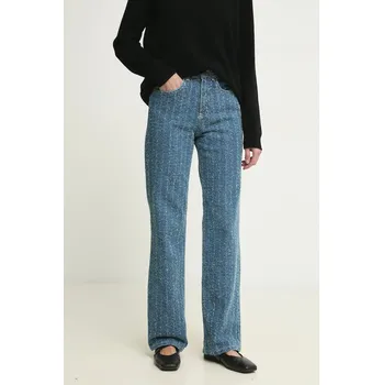 Dámské džíny Džíny Answear.LAB sng.87.tos modrá 55X, vel. M