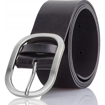 Opasek Dámský Pásek , kožený, černý, GRACIO