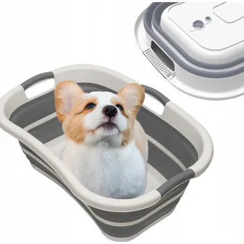 Koš na prádlo Koš na prádlo Primabobo 27 l šedý